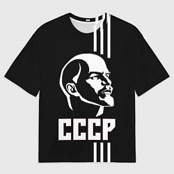 Мужская футболка оверсайз СССР Ленин