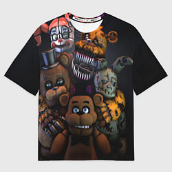 Футболка оверсайз мужская Five Nights at Freddy's, цвет: 3D-принт