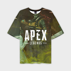 Мужская футболка оверсайз Apex Legends: Toxic Soldier