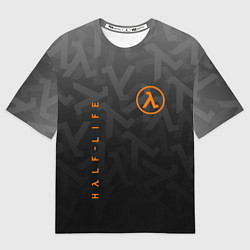 Футболка оверсайз мужская Half-Life, цвет: 3D-принт