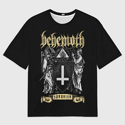 Мужская футболка оверсайз Behemoth: Satanist