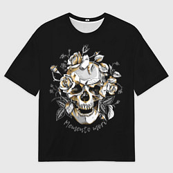 Футболка оверсайз мужская Memento Mori, цвет: 3D-принт