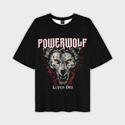 Мужская футболка оверсайз Powerwolf: Lupus Dei