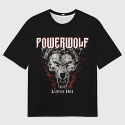 Мужская футболка оверсайз Powerwolf: Lupus Dei