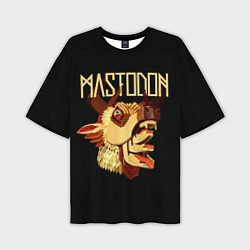 Мужская футболка оверсайз Mastodon: Leviathan