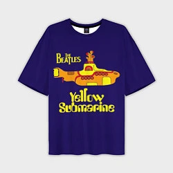 Мужская футболка оверсайз The Beatles: Yellow Submarine