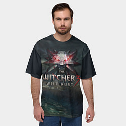 Футболка оверсайз мужская The Witcher 3: Wild Hunt, цвет: 3D-принт — фото 2