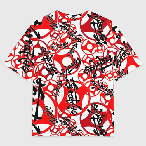 Мужская футболка оверсайз Каратэ киокушинкай - эмблемы / 3D-принт – фото 2