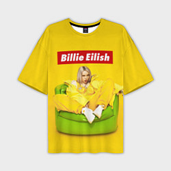 Футболка оверсайз мужская Billie Eilish, цвет: 3D-принт