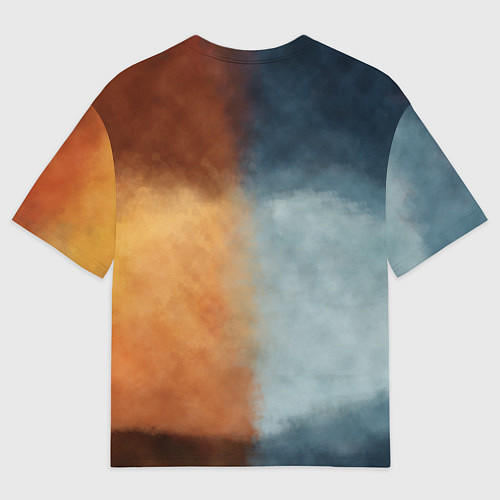 Мужская футболка оверсайз Good Omens / 3D-принт – фото 2