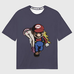 Футболка оверсайз мужская Mario Chad, цвет: 3D-принт