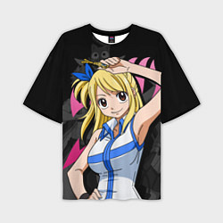 Мужская футболка оверсайз Fairy Tail: Lucy