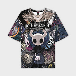 Мужская футболка оверсайз Hollow Knight