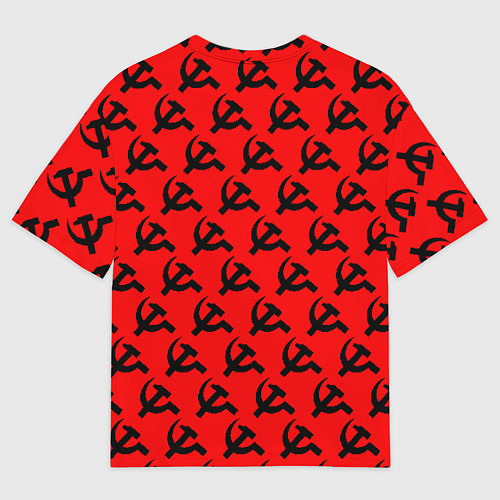 Мужская футболка оверсайз СССР / 3D-принт – фото 2