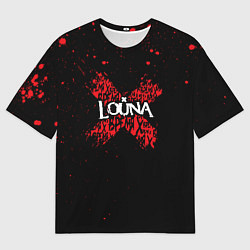 Футболка оверсайз мужская Louna, цвет: 3D-принт