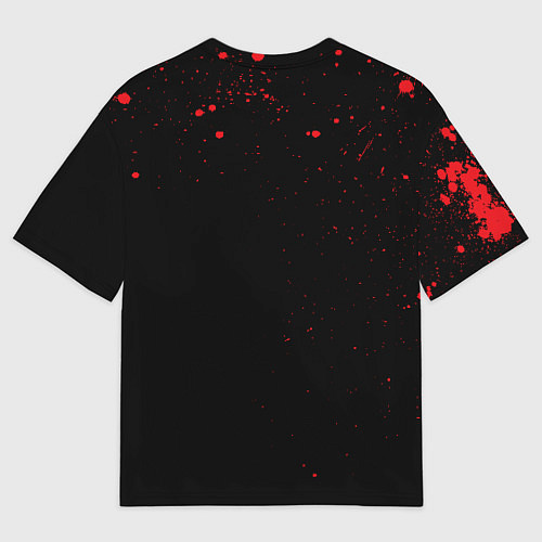 Мужская футболка оверсайз Louna / 3D-принт – фото 2