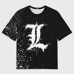 Футболка оверсайз мужская L paints, цвет: 3D-принт