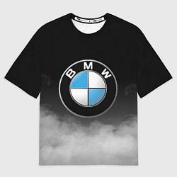 Футболка оверсайз мужская BMW, цвет: 3D-принт