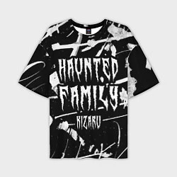 Мужская футболка оверсайз KIZARU - HAUNTED FAMILY