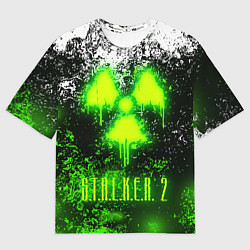 Мужская футболка оверсайз S T A L K E R 2