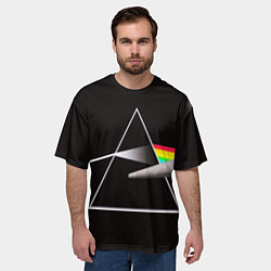 Футболка оверсайз мужская PINK FLOYD, цвет: 3D-принт — фото 2