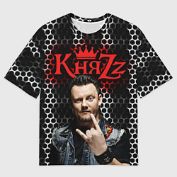 Футболка оверсайз мужская Князь Анархия спина, цвет: 3D-принт