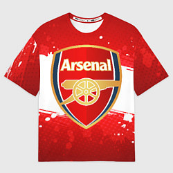 Мужская футболка оверсайз Arsenal