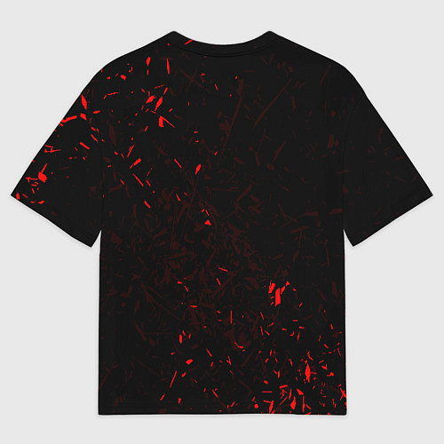 Мужская футболка оверсайз АлисА / 3D-принт – фото 2