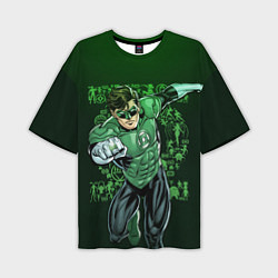 Мужская футболка оверсайз Green Lantern