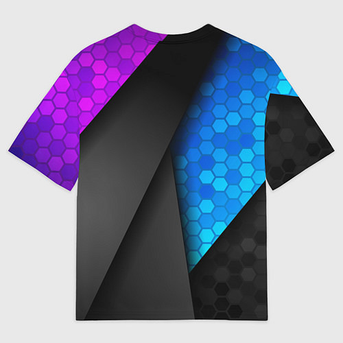 Мужская футболка оверсайз Mass Effect N7 / 3D-принт – фото 2