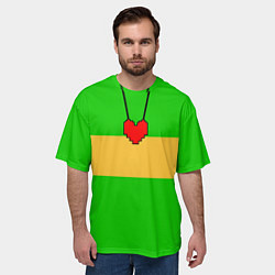 Футболка оверсайз мужская ЧАРА CHARA, цвет: 3D-принт — фото 2