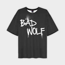 Мужская футболка оверсайз Bad Wolf