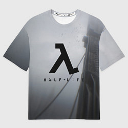 Футболка оверсайз мужская Half Life, цвет: 3D-принт