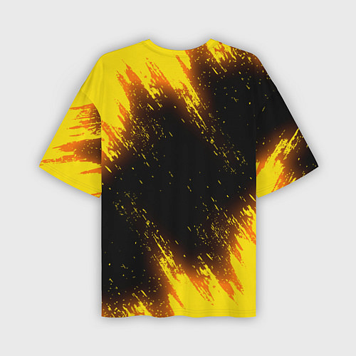 Мужская футболка оверсайз BRAWL STARS SALLY LEON / 3D-принт – фото 2