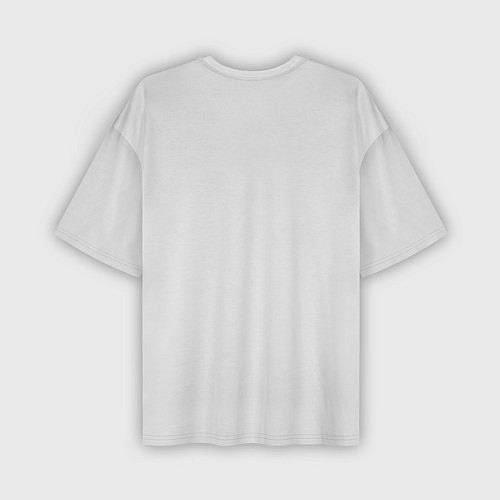 Мужская футболка оверсайз Подтяжки / 3D-принт – фото 2