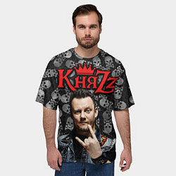 Футболка оверсайз мужская Князь, цвет: 3D-принт — фото 2