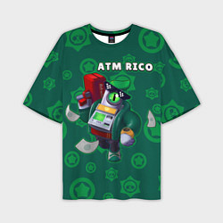 Мужская футболка оверсайз ATM RICO