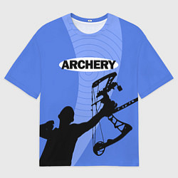 Мужская футболка оверсайз Archery