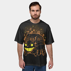 Футболка оверсайз мужская My Neighbor Totoro, цвет: 3D-принт — фото 2