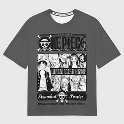 Мужская футболка оверсайз One Piece