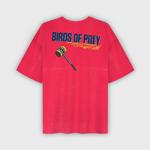 Мужская футболка оверсайз Birds of Pre Harley Quinn / 3D-принт – фото 2