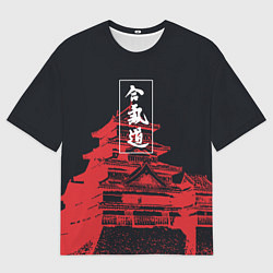 Футболка оверсайз мужская Aikido, цвет: 3D-принт