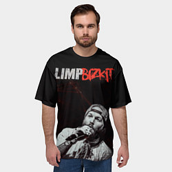 Футболка оверсайз мужская Limp Bizkit, цвет: 3D-принт — фото 2