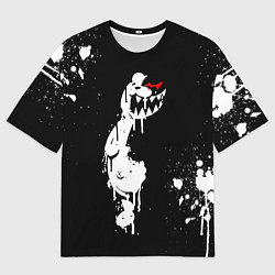 Футболка оверсайз мужская Monokuma paint, цвет: 3D-принт