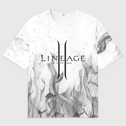 Футболка оверсайз мужская LINEAGE 2, цвет: 3D-принт