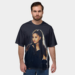 Футболка оверсайз мужская Ariana Grande Ариана Гранде, цвет: 3D-принт — фото 2