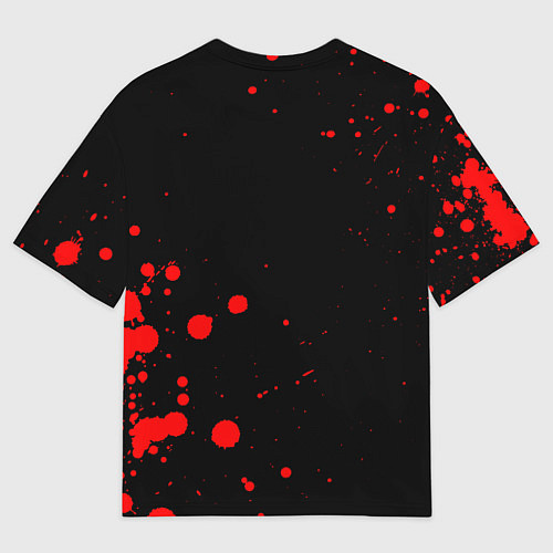 Мужская футболка оверсайз АлисА / 3D-принт – фото 2