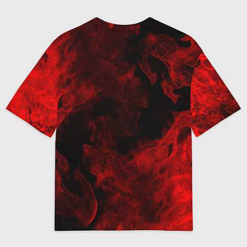 Мужская футболка оверсайз АлисА / 3D-принт – фото 2