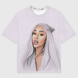 Футболка оверсайз мужская Ariana Grande Ариана Гранде, цвет: 3D-принт