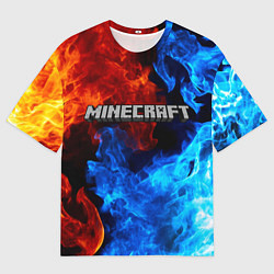 Мужская футболка оверсайз MINECRAFT